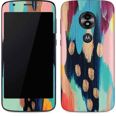 Etta Vee Color Melt Moto E5 Play Skin